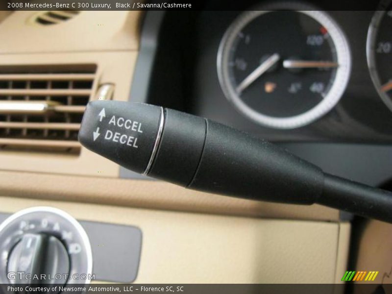 Black / Savanna/Cashmere 2008 Mercedes-Benz C 300 Luxury