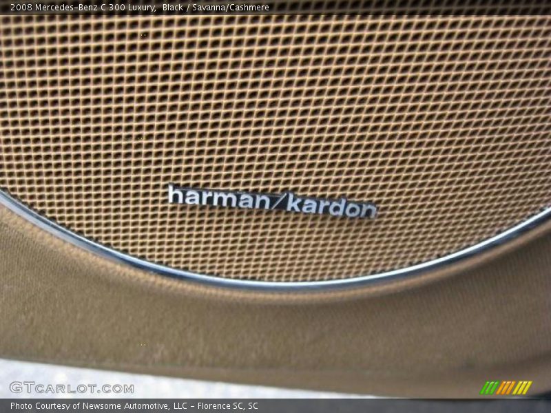 Black / Savanna/Cashmere 2008 Mercedes-Benz C 300 Luxury