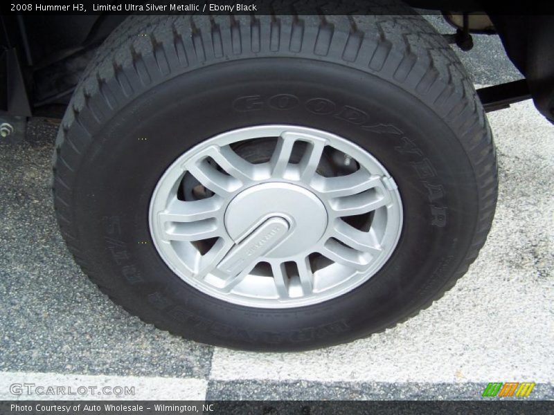 Limited Ultra Silver Metallic / Ebony Black 2008 Hummer H3