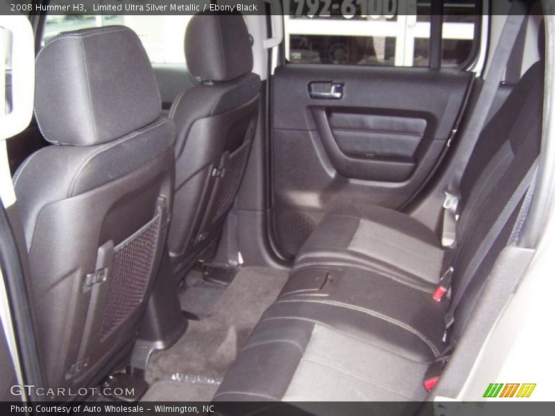 Limited Ultra Silver Metallic / Ebony Black 2008 Hummer H3