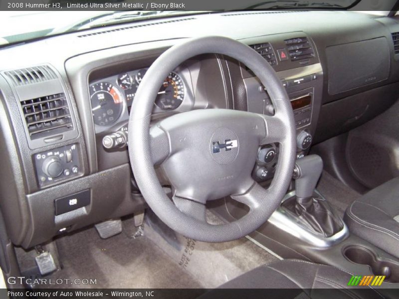 Limited Ultra Silver Metallic / Ebony Black 2008 Hummer H3