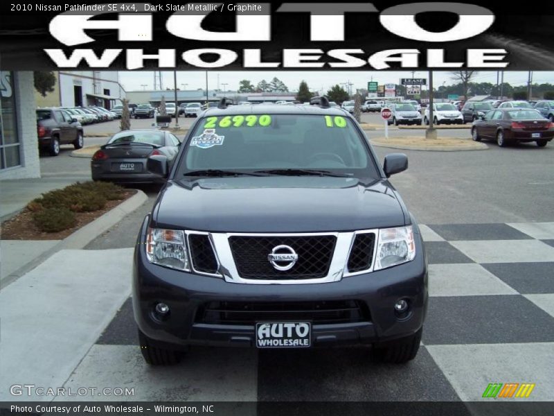 Dark Slate Metallic / Graphite 2010 Nissan Pathfinder SE 4x4