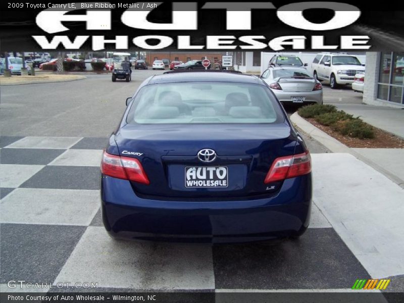 Blue Ribbon Metallic / Ash 2009 Toyota Camry LE
