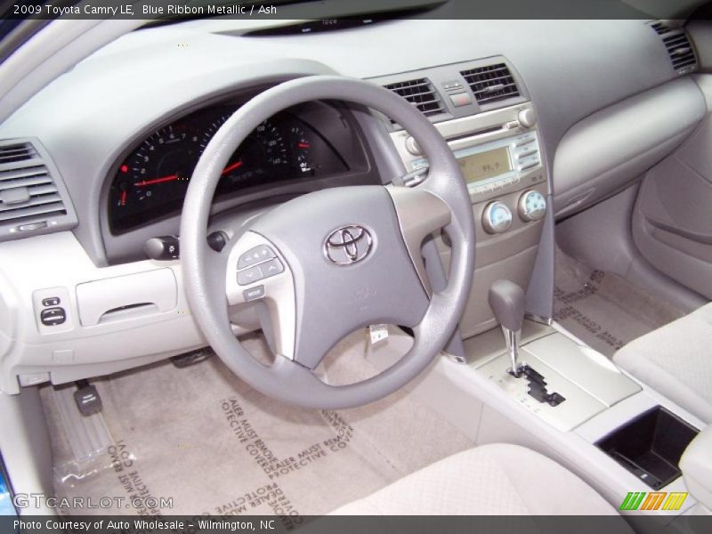 Blue Ribbon Metallic / Ash 2009 Toyota Camry LE