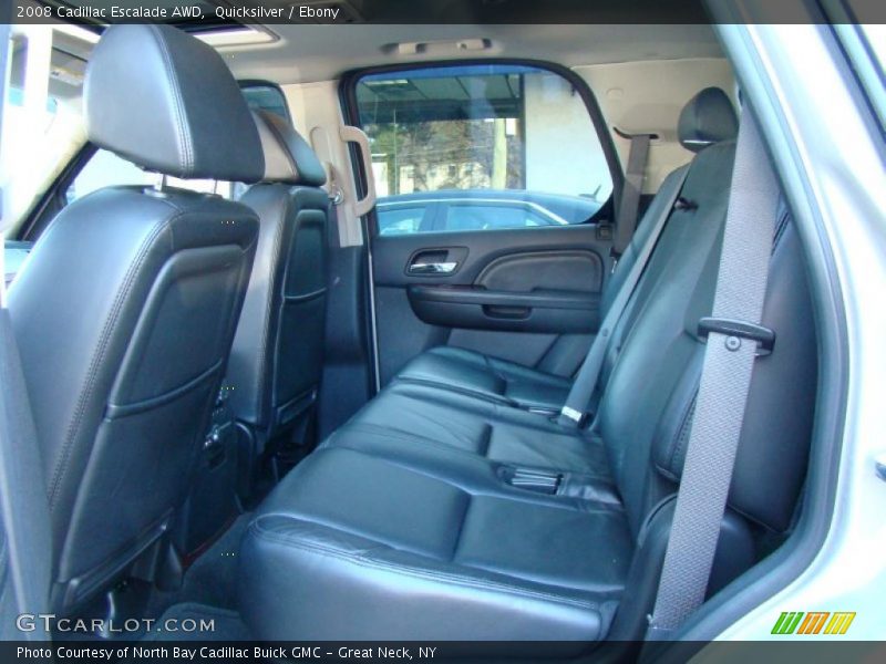Quicksilver / Ebony 2008 Cadillac Escalade AWD