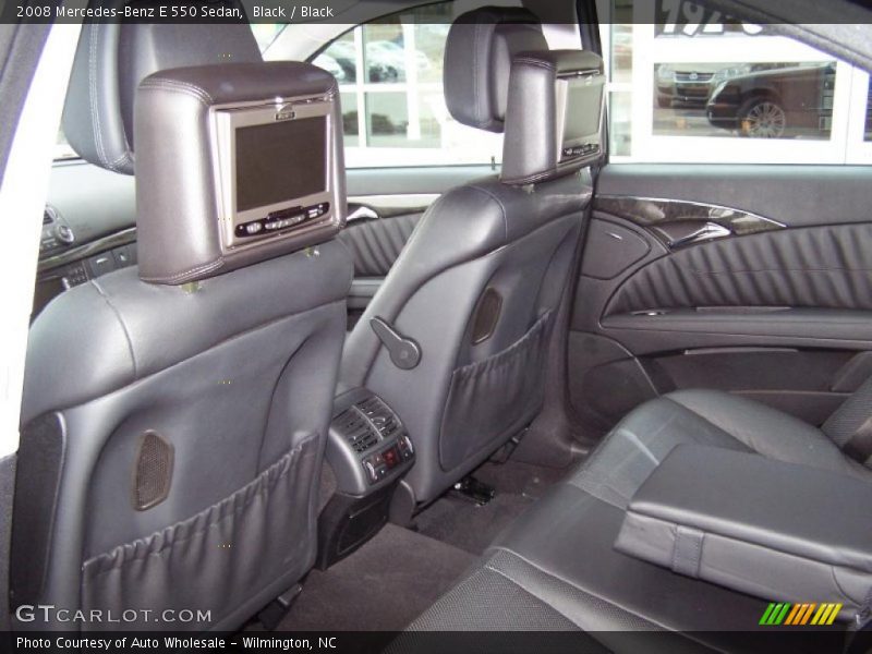  2008 E 550 Sedan Black Interior