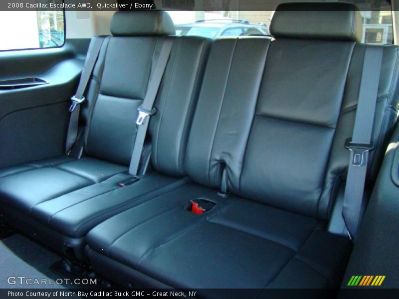 Quicksilver / Ebony 2008 Cadillac Escalade AWD