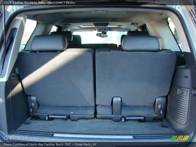 Quicksilver / Ebony 2008 Cadillac Escalade AWD