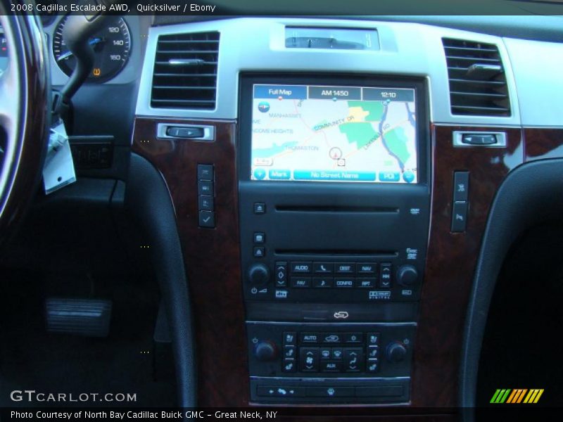 Quicksilver / Ebony 2008 Cadillac Escalade AWD