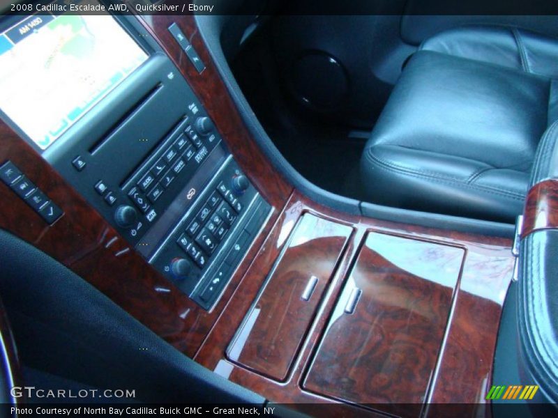 Quicksilver / Ebony 2008 Cadillac Escalade AWD