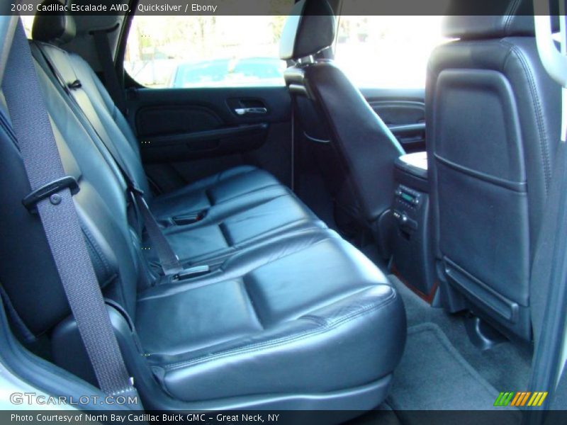 Quicksilver / Ebony 2008 Cadillac Escalade AWD