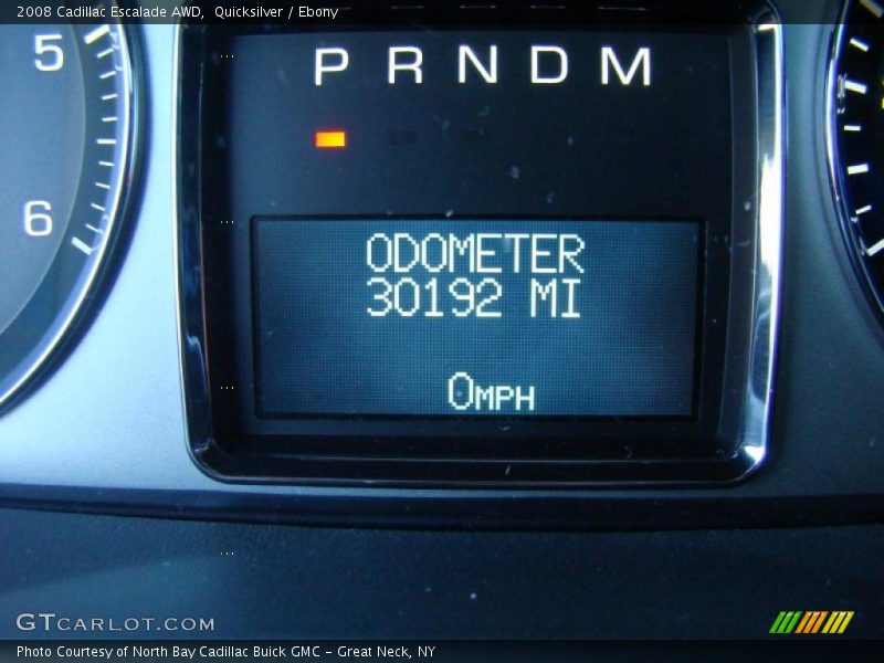 Quicksilver / Ebony 2008 Cadillac Escalade AWD