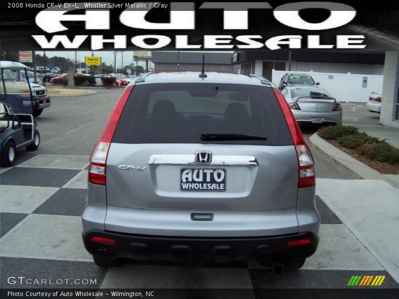 Whistler Silver Metallic / Gray 2008 Honda CR-V EX-L