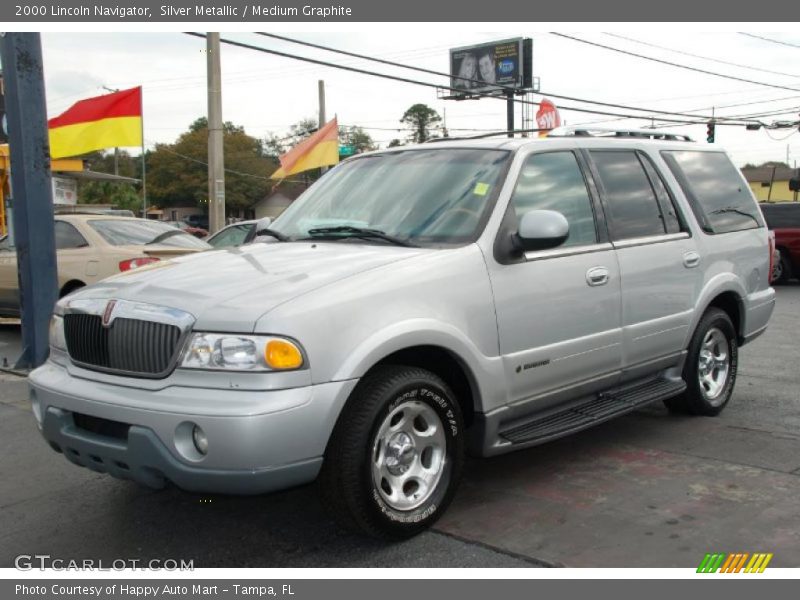 Silver Metallic / Medium Graphite 2000 Lincoln Navigator