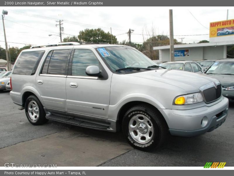 Silver Metallic / Medium Graphite 2000 Lincoln Navigator