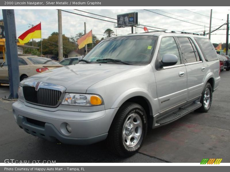 Silver Metallic / Medium Graphite 2000 Lincoln Navigator