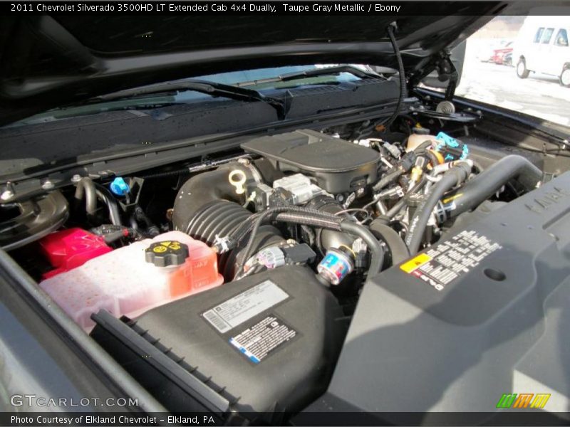  2011 Silverado 3500HD LT Extended Cab 4x4 Dually Engine - 6.6 Liter OHV 32-Valve Duramax Turbo-Diesel V8
