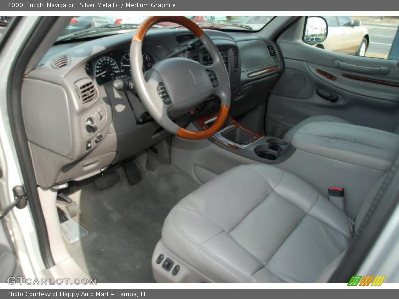  2000 Navigator  Medium Graphite Interior