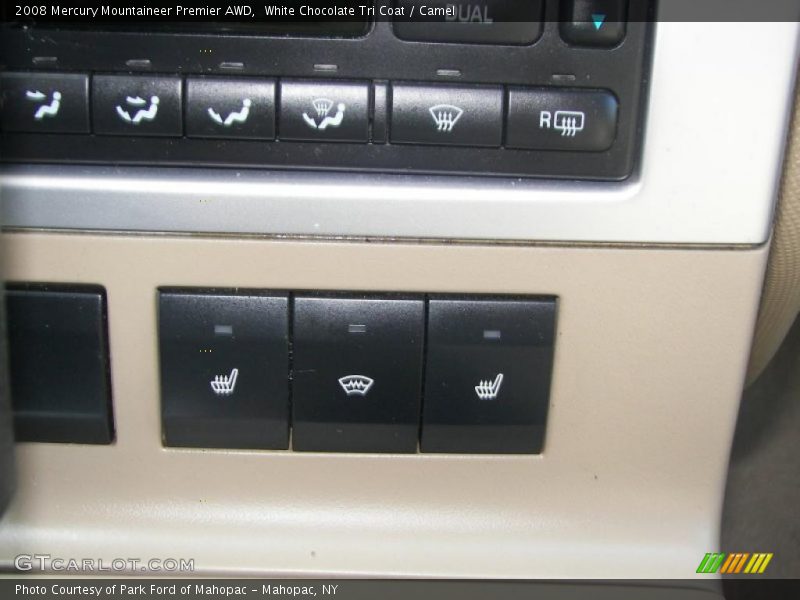 White Chocolate Tri Coat / Camel 2008 Mercury Mountaineer Premier AWD
