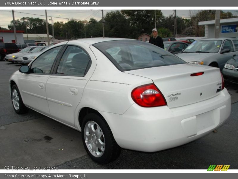 Stone White / Dark Slate Gray 2004 Dodge Neon SXT