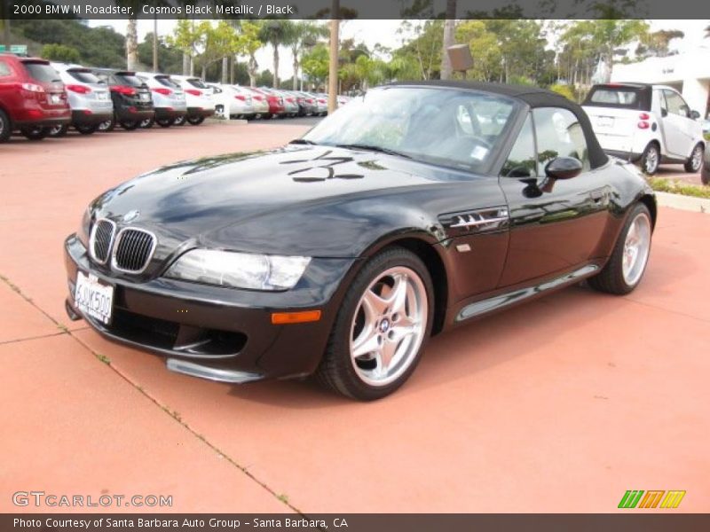 Cosmos Black Metallic / Black 2000 BMW M Roadster