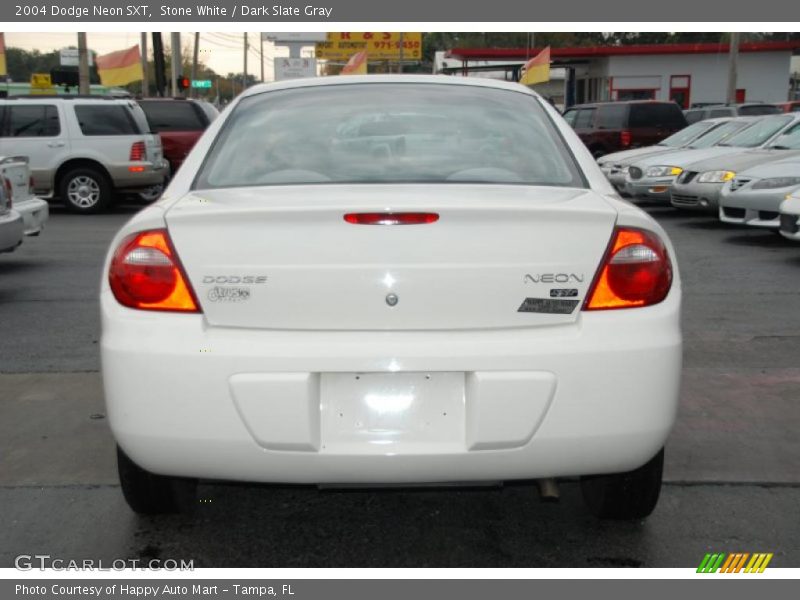 Stone White / Dark Slate Gray 2004 Dodge Neon SXT