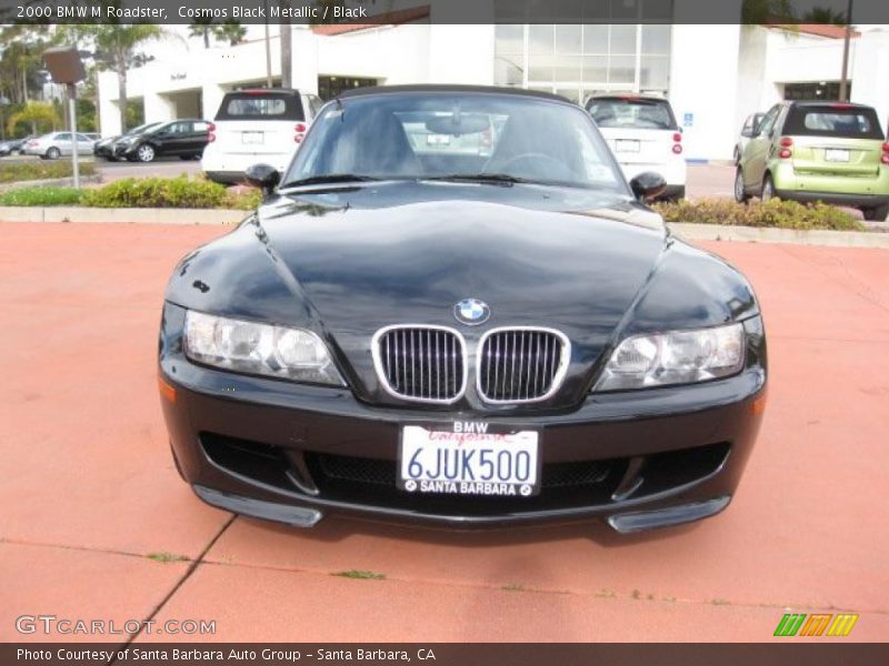 Cosmos Black Metallic / Black 2000 BMW M Roadster