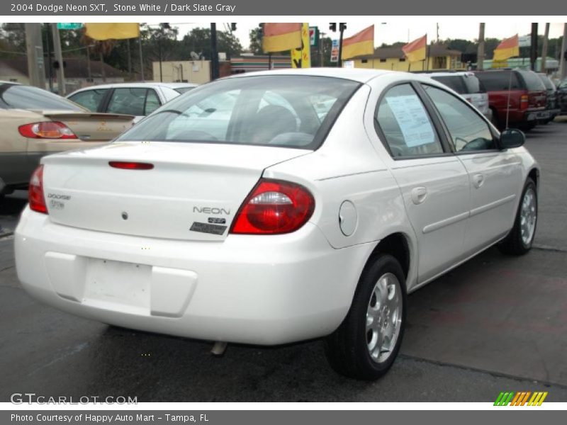 Stone White / Dark Slate Gray 2004 Dodge Neon SXT