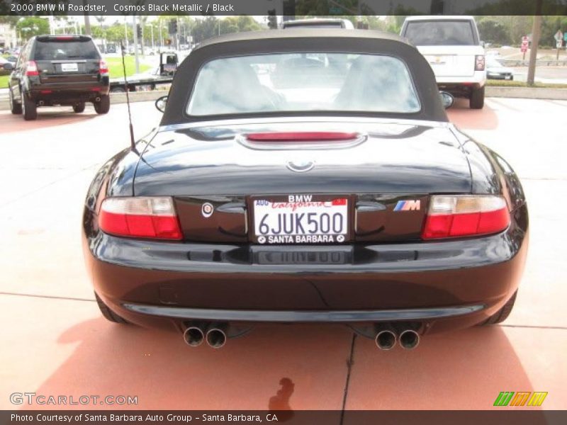 Cosmos Black Metallic / Black 2000 BMW M Roadster