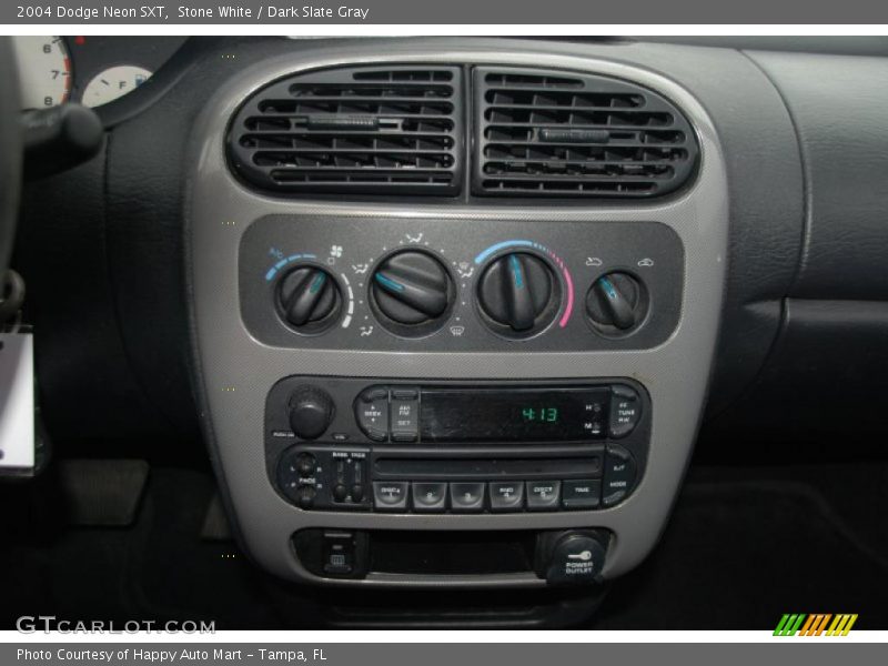 Stone White / Dark Slate Gray 2004 Dodge Neon SXT
