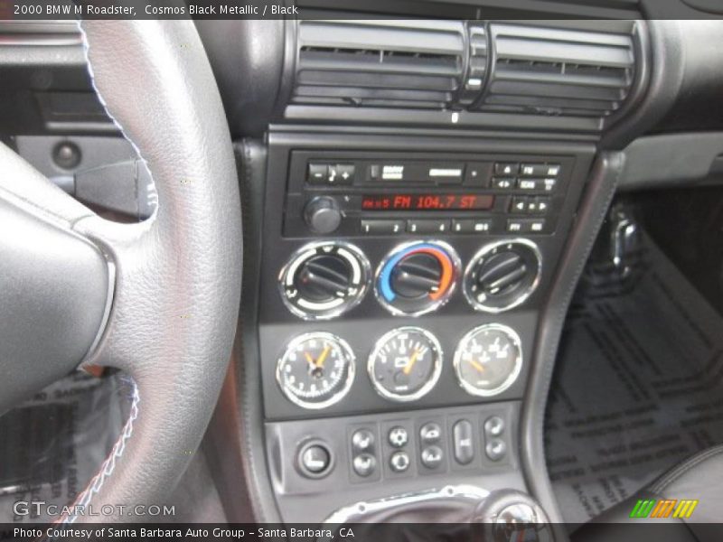 Controls of 2000 M Roadster