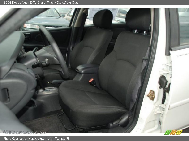 Stone White / Dark Slate Gray 2004 Dodge Neon SXT