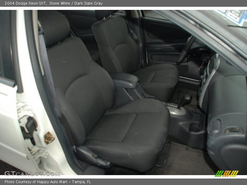 Stone White / Dark Slate Gray 2004 Dodge Neon SXT