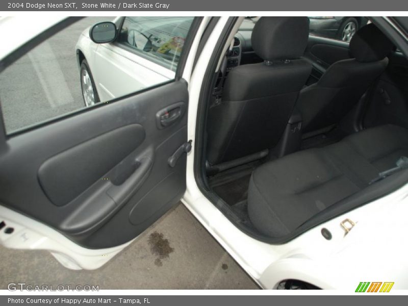 Stone White / Dark Slate Gray 2004 Dodge Neon SXT