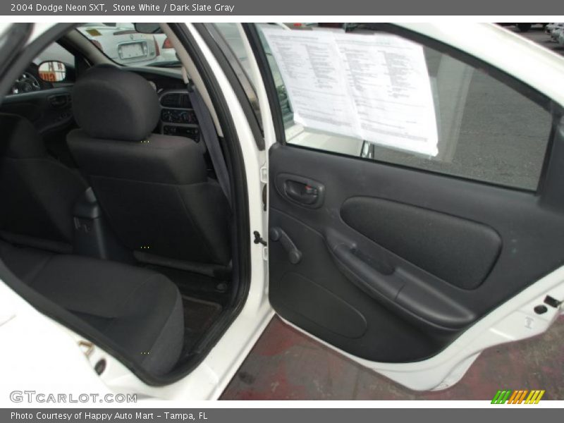 Stone White / Dark Slate Gray 2004 Dodge Neon SXT