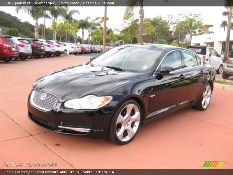 Front 3/4 View of 2009 XF Supercharged