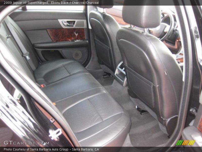 Ebony Black / Charcoal/Charcoal 2009 Jaguar XF Supercharged