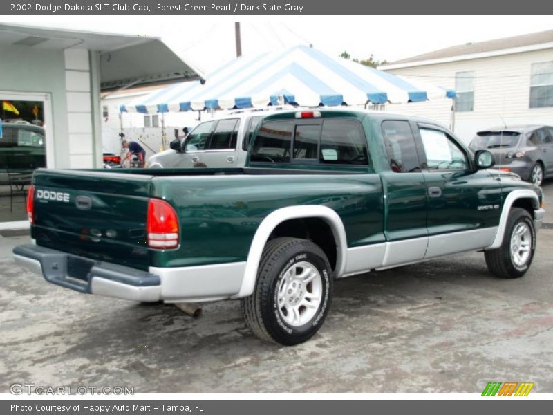  2002 Dakota SLT Club Cab Forest Green Pearl