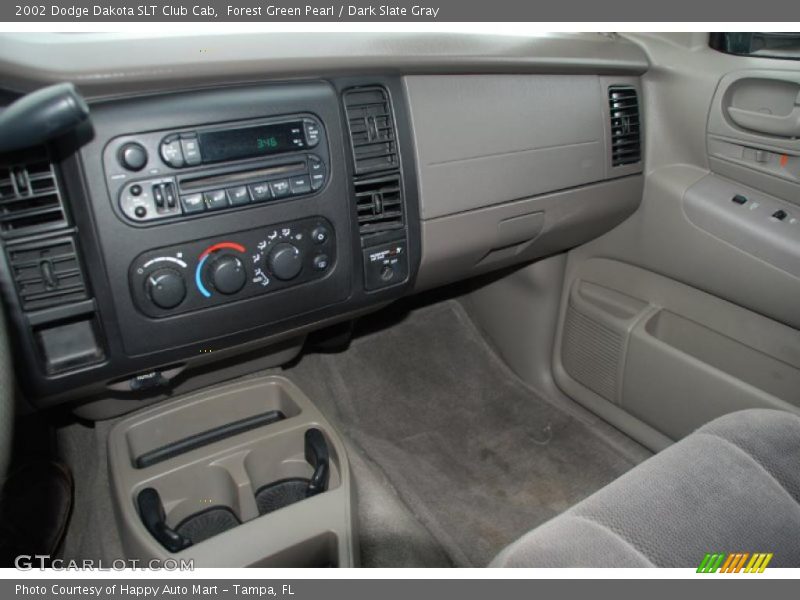 Forest Green Pearl / Dark Slate Gray 2002 Dodge Dakota SLT Club Cab