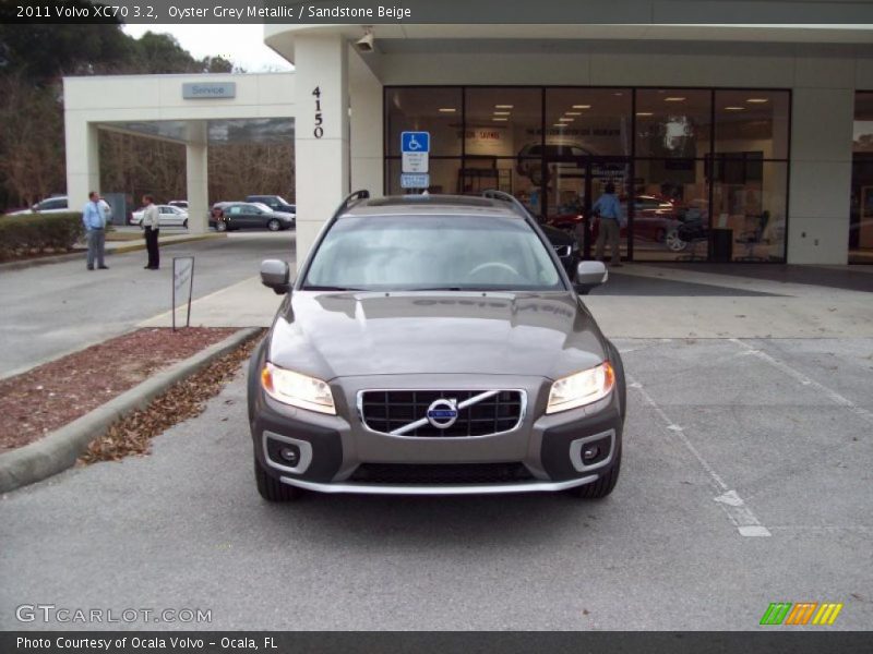 Oyster Grey Metallic / Sandstone Beige 2011 Volvo XC70 3.2