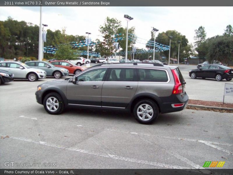 Oyster Grey Metallic / Sandstone Beige 2011 Volvo XC70 3.2