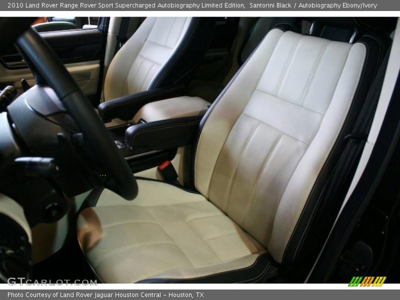  2010 Range Rover Sport Supercharged Autobiography Limited Edition Autobiography Ebony/Ivory Interior