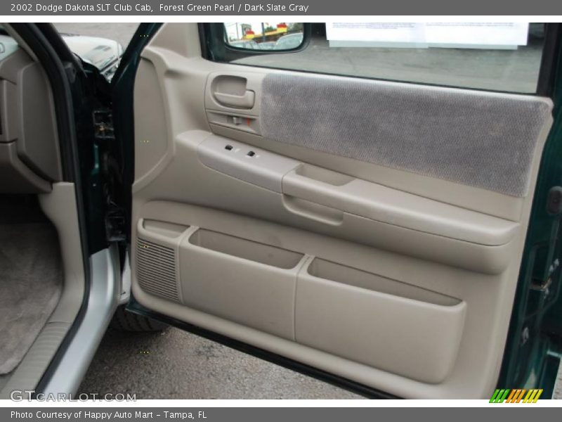 Forest Green Pearl / Dark Slate Gray 2002 Dodge Dakota SLT Club Cab