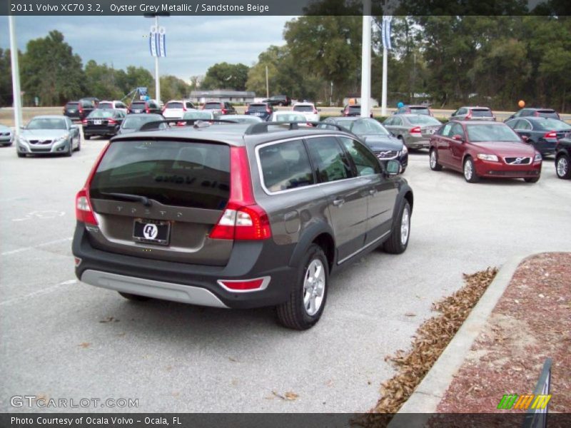 Oyster Grey Metallic / Sandstone Beige 2011 Volvo XC70 3.2