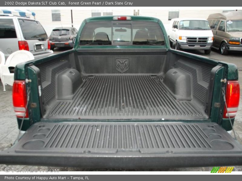 Forest Green Pearl / Dark Slate Gray 2002 Dodge Dakota SLT Club Cab