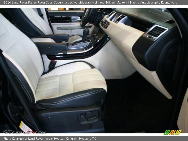 Santorini Black / Autobiography Ebony/Ivory 2010 Land Rover Range Rover Sport Supercharged Autobiography Limited Edition
