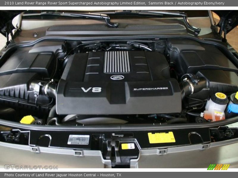  2010 Range Rover Sport Supercharged Autobiography Limited Edition Engine - 5.0 Liter DI LR-V8 Supercharged DOHC 32-Valve DIVCT V8