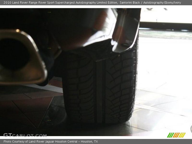 Santorini Black / Autobiography Ebony/Ivory 2010 Land Rover Range Rover Sport Supercharged Autobiography Limited Edition