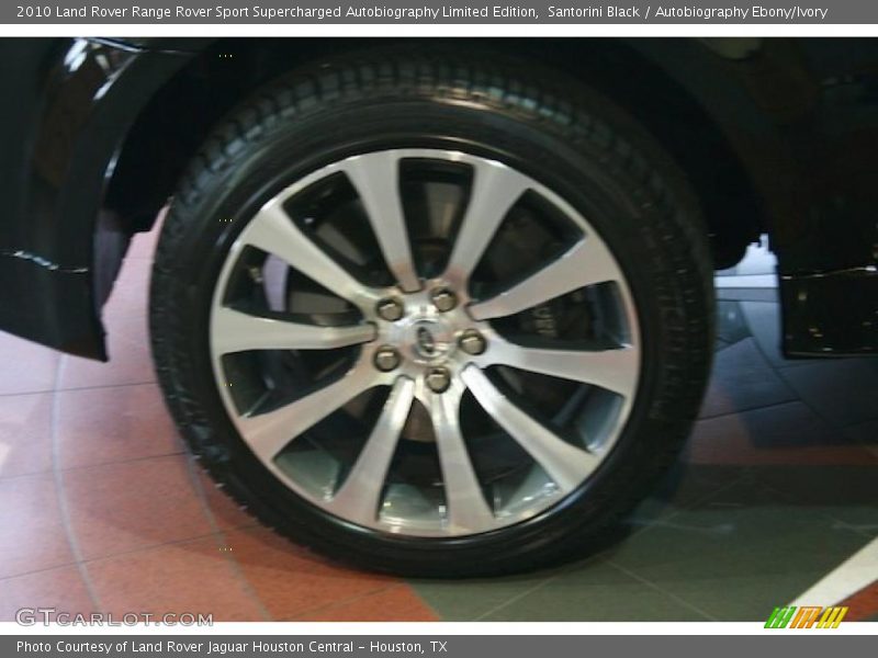 Santorini Black / Autobiography Ebony/Ivory 2010 Land Rover Range Rover Sport Supercharged Autobiography Limited Edition