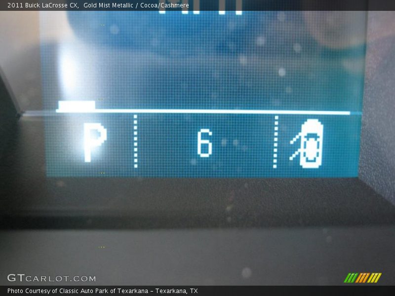 Gold Mist Metallic / Cocoa/Cashmere 2011 Buick LaCrosse CX